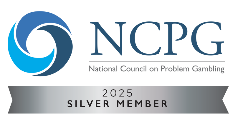 National Council on Problem Gamblinge 2025 Silver Member.